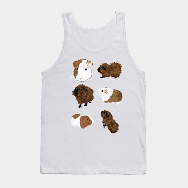 Guinea Pigs! II Tank Top by JDHegemann